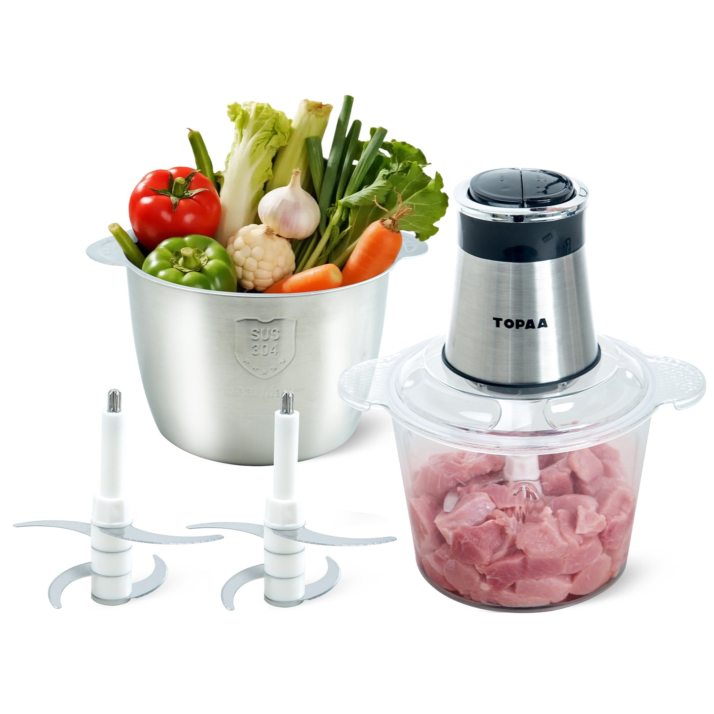 TOPAA Electric Meat Grinder