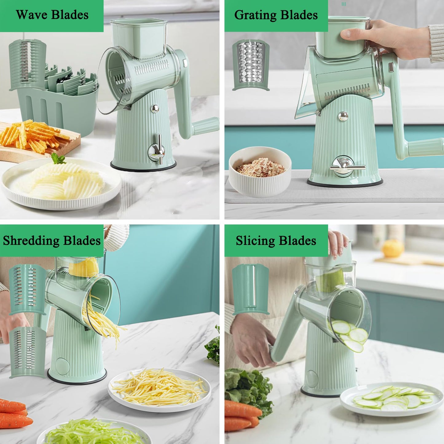 TOPAA Rotary Cheese Grater