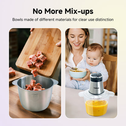 TOPAA Electric Meat Grinder