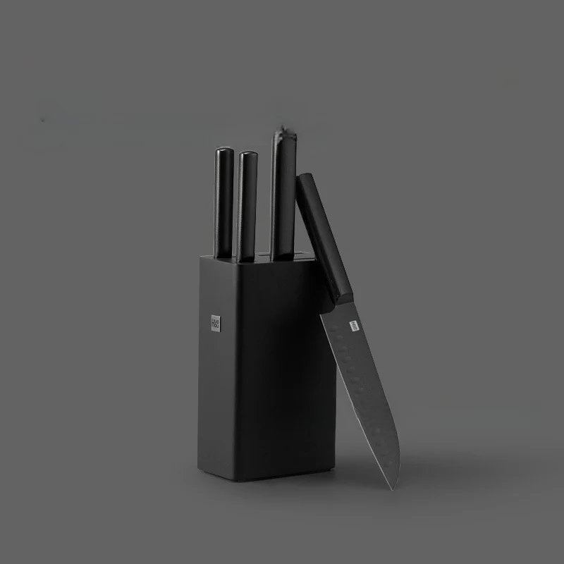 Cool Black Non-Stick Knife Set