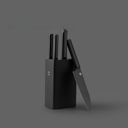 Cool Black Non-Stick Knife Set